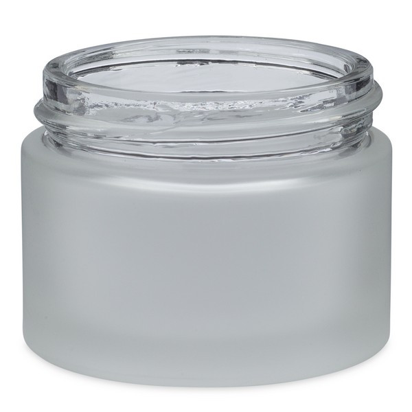 1 oz Frosted Glass Thick Base Jars *Value Pack* - 5298B23VAL