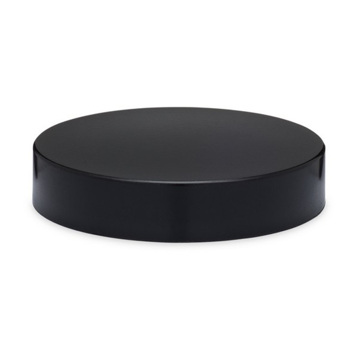 58-400 Black Phenolic Screw Top Caps (Pulp &amp; Vinyl Liner) - 328581