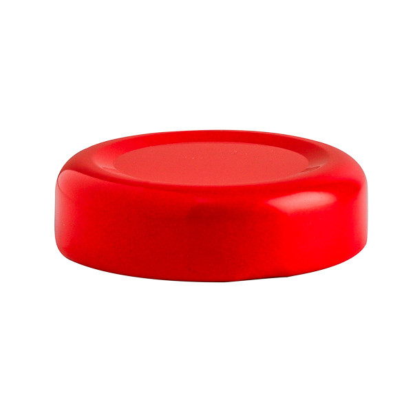 38-2000 Red Metal Lug Cap with Plastisol Liner - 281232-K