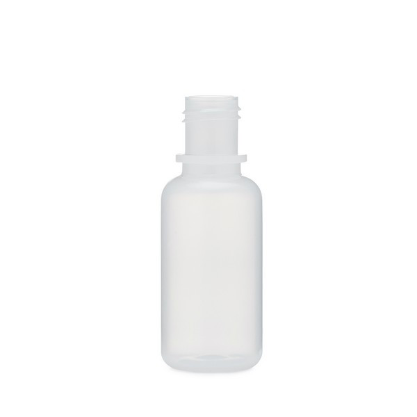 0.5 oz Natural LDPE Plastic Boston Round Bottles - 1203B03-B