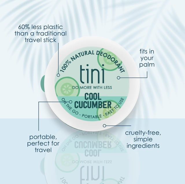 Tini Travel Deodorant Stick Container - 337684