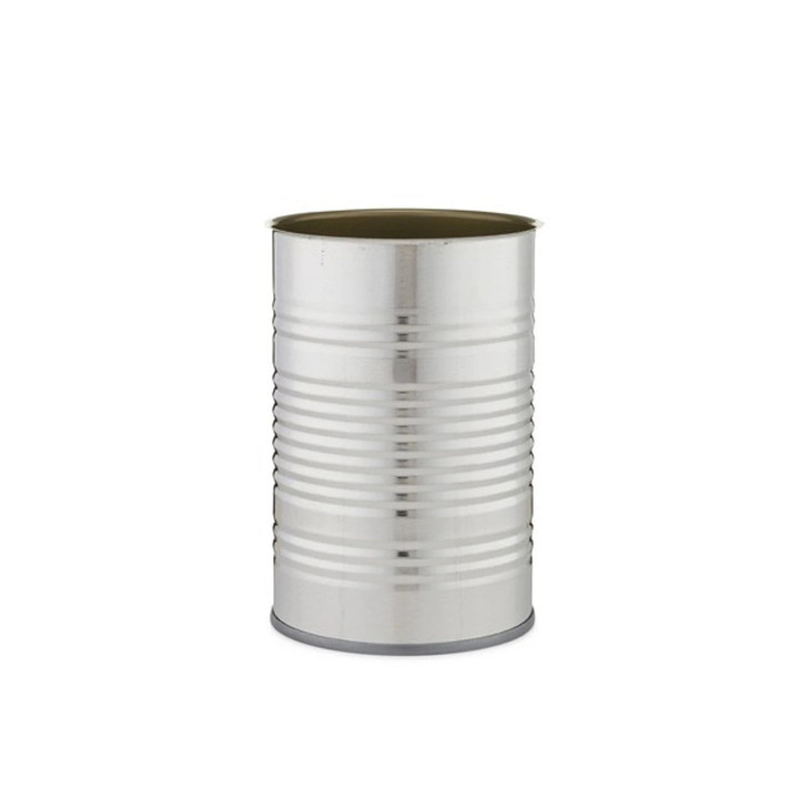 14 oz Aluminized Lined Tin-Plated Steel Open Top Cans (Lid Not Included) - 348338