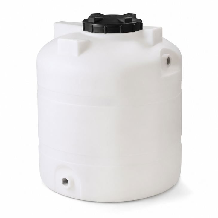 100 gallon plastic horizontal leg tank