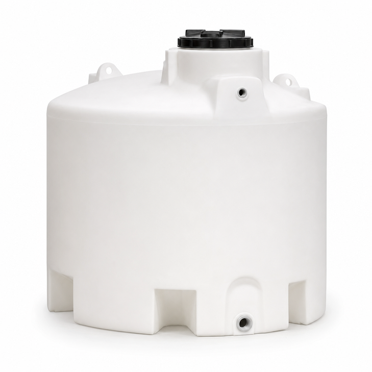 1000 gallon plastic horizontal leg tank