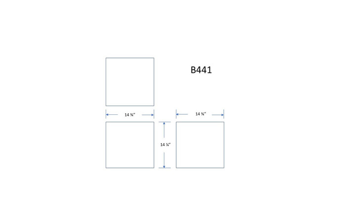 Ronco Plastics RVB441 technical drawing