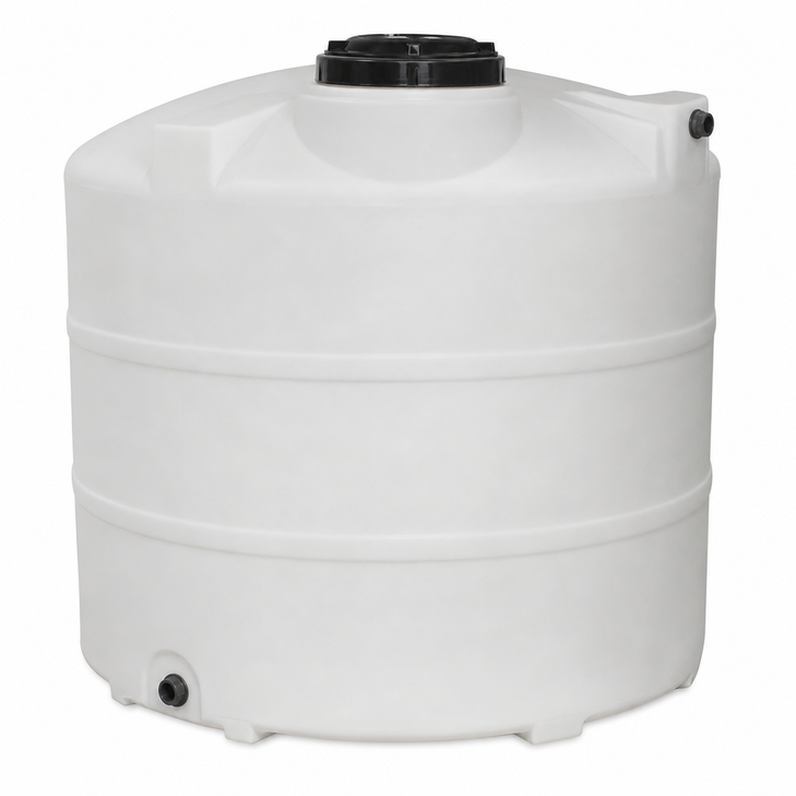 1550 gallon plastic vertical water storage tank