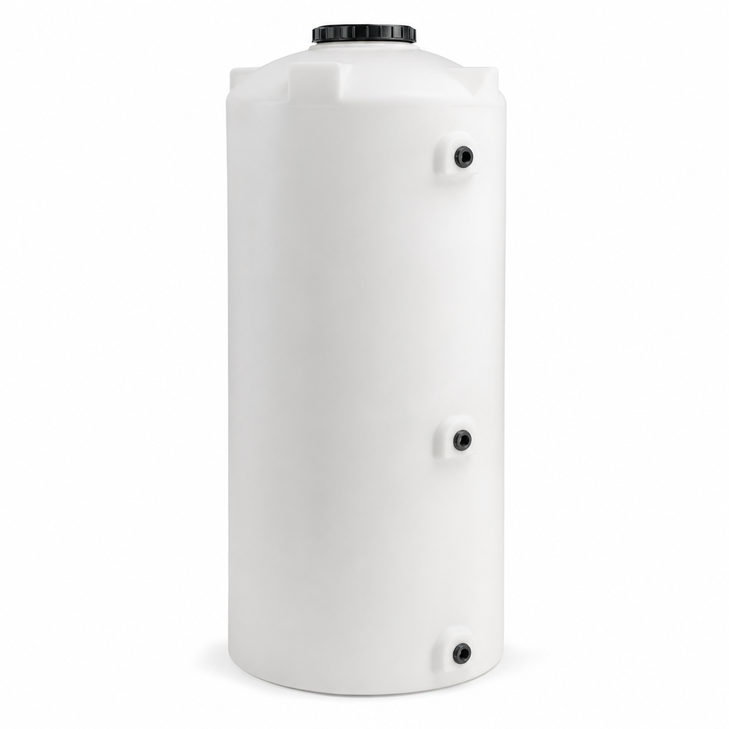 200 gallon plastic vertical water storage tank