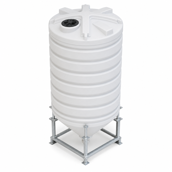 3000 gallon plastic vertical liquid storage tank drawing true