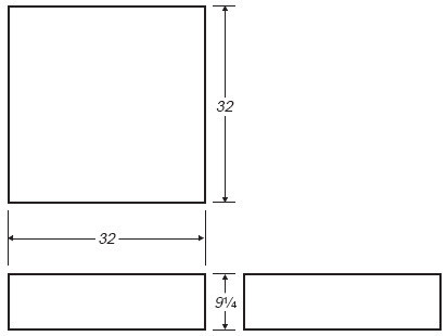 Ronco Plastics RVB383 technical drawing