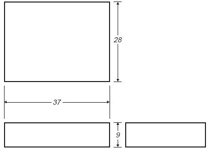 Ronco Plastics RVB346 technical drawing