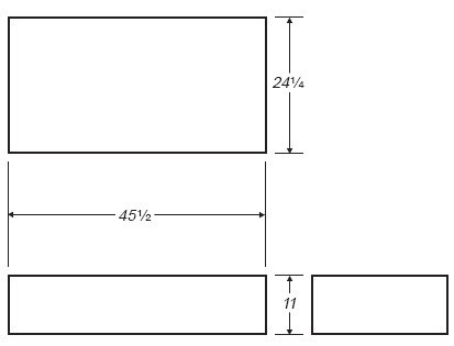 Ronco Plastics RVB306 technical drawing