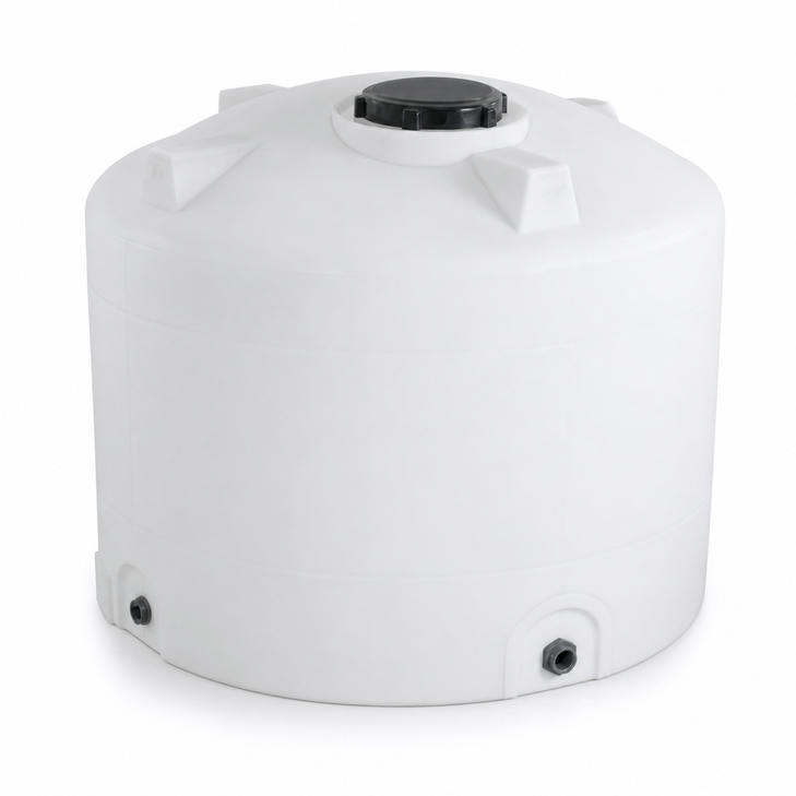 5050 gallon plastic vertical water storage tank in green