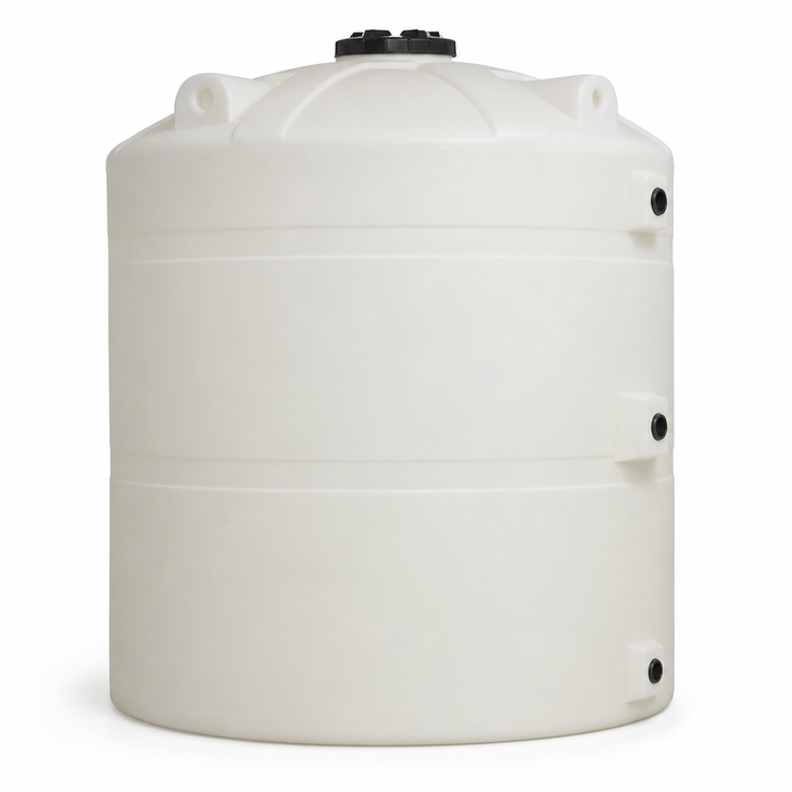 6250 gallon plastic vertical liquid storage tank