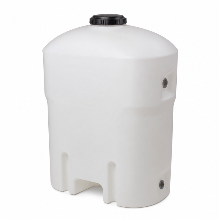 265 gallon plastic vertical rainwater harvesting tank with s