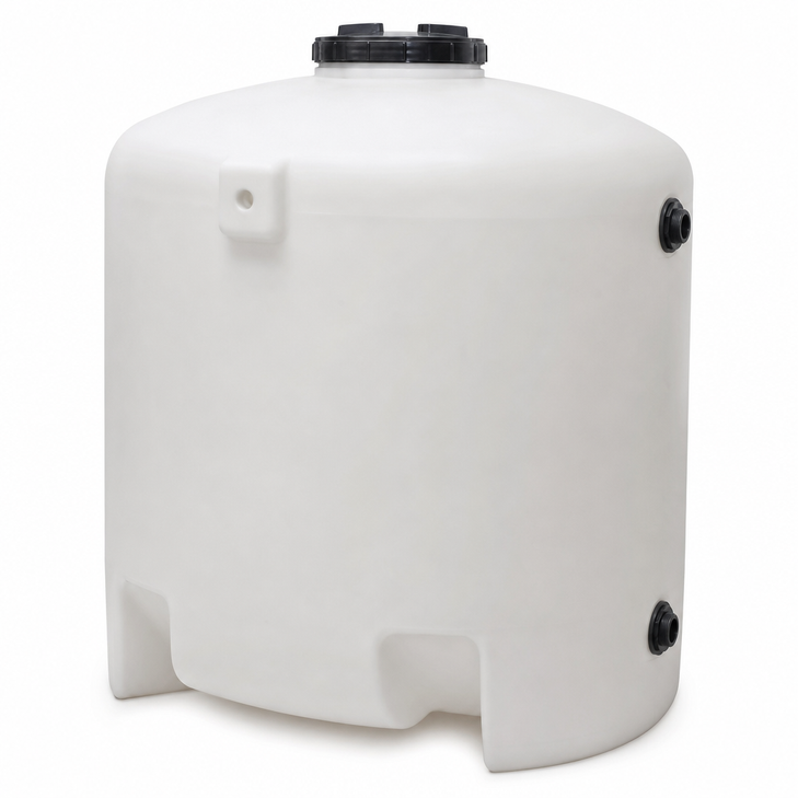 265 gallon plastic vertical rainwater harvesting tank with s