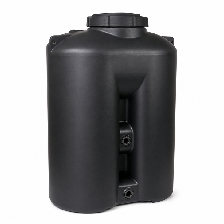 265 gallon plastic vertical water storage tank with slimline