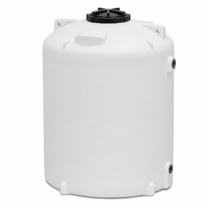 3200 gallon plastic vertical water storage tank in white
