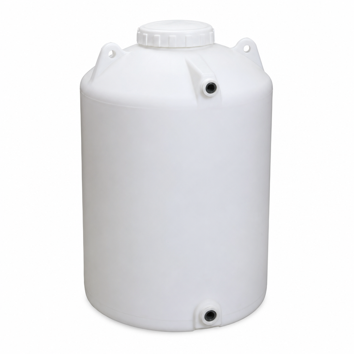 420 gallon plastic vertical rainwater harvesting tank in moc