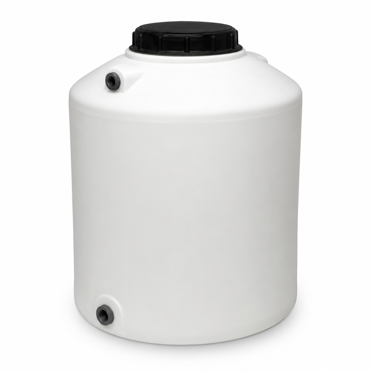 duracast 100 gallon hdpe vertical liquid storage tank in gre