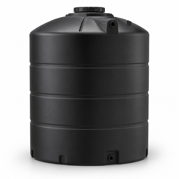 duracast 3000 gallon plastic vertical liquid storage tank in