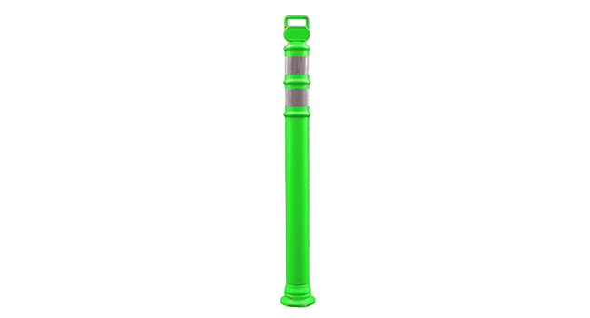EZGrab Perm & Portable Delin - UNIT - 45" EZ Grab Flared Forest Green Post - No Collars