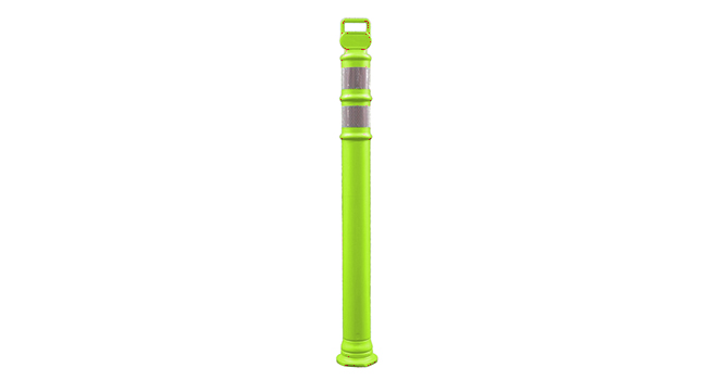 EZGrab Perm & Portable Delin - UNIT - 45" EZ Grab Flared Lime Post - No Collars