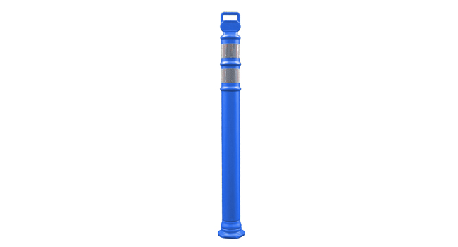 Cortina 45" EZ Grab Flared Blue Post (2)3" HIP Collars w/10# Base