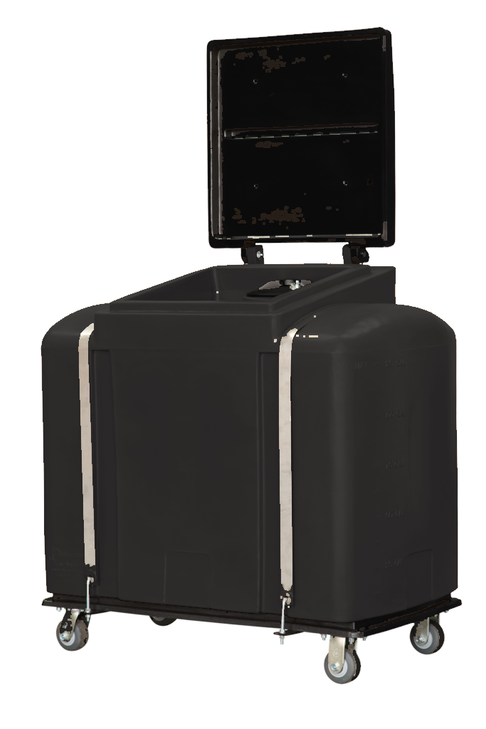 Dura-Cast 50 Gallon Cooking Oil / Biodiesel Collection Tank - Black