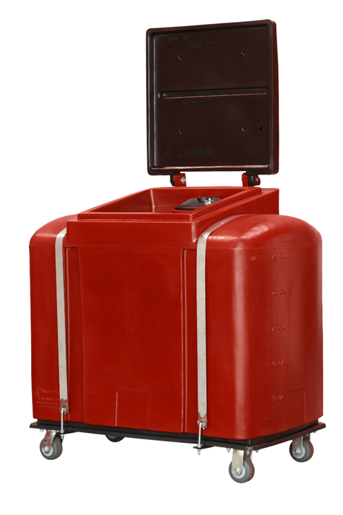 Dura-Cast 55 Gallon Drum Barrel Topper - Red