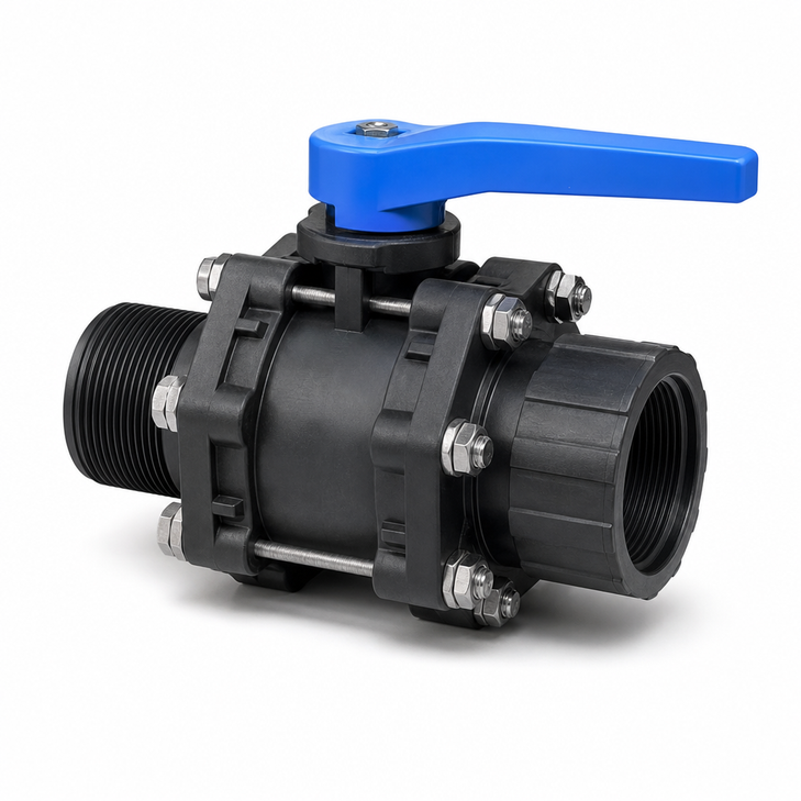 3" Full Port M x F Bolted Ball Valve