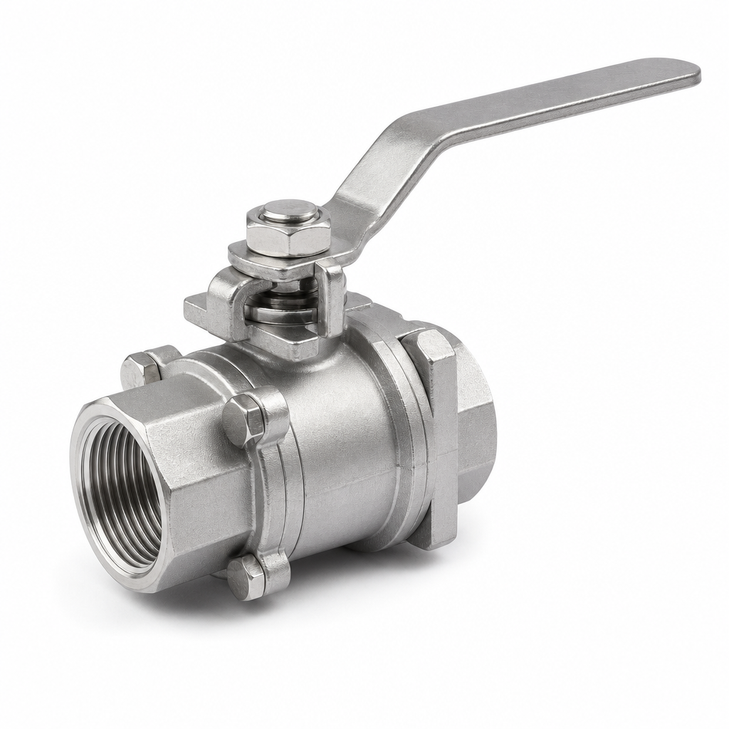 1-1/2" Stainless Steel Ball Valve