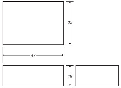Ronco Plastics RVB354 technical drawing