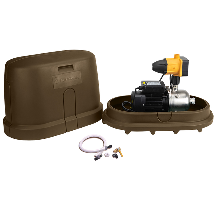 LOCKED - 3/4 HP RainFlo Pump Kit in Dark Brown