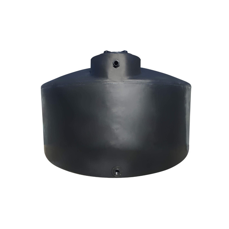5000 Gallon Black Norwesco Plastic Water Storage Tank  40943 41377