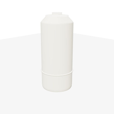 200 Gallon Vertical Liquid Storage Tank - Natural White (30" x 72") #41856