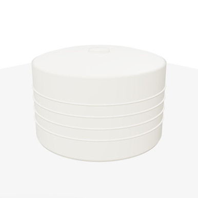 2100 Gallon Vertical Liquid Storage Tank - Natural White (102" x 69")