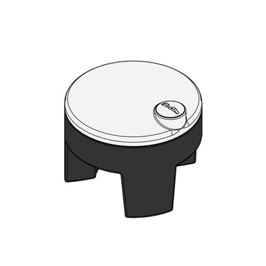 125 Gallon 15 Degree Cone Bottom Tank with Poly Stand