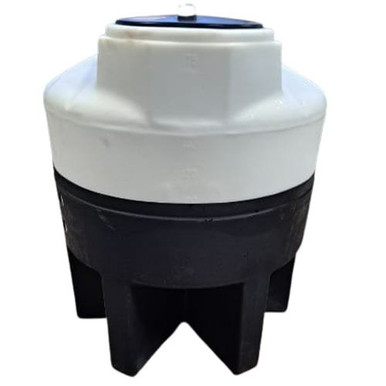 175 Gallon 30 Degree Cone Bottom Tank with Poly Stand