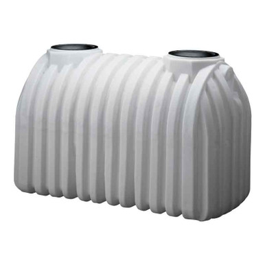 Snyder Industries 1200 Gallon HDPE Vertical Chemical Storage Tank in White