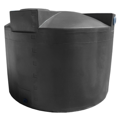 Bushman 1500 Gallon Water Storage Tank Black