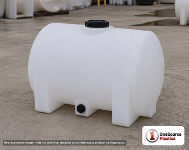 Snyder 65 Gallon Plastic Horizontal Leg Tank in - SII-1031500C26