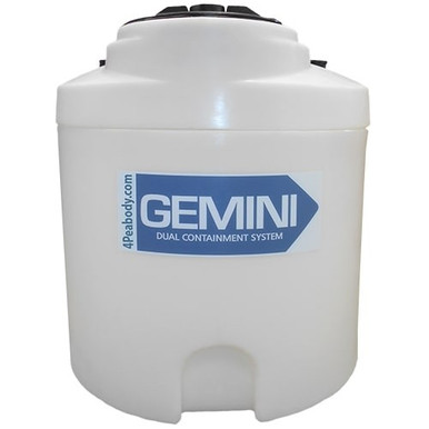 Bushman 150 Gallon Plastic Vertical Rainwater Harvesting Tank in Green