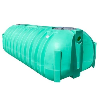 Norwesco 1500 Gallon Plastic One Compartment Septic Tank with Loose Plumbing and Low Profile Design - IAPMO Certified