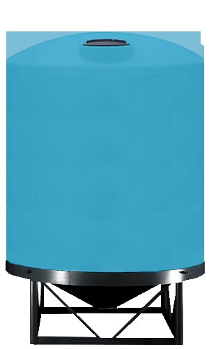 Norwesco 3000 Gallon 30 Degree HDPE Cone Bottom Tank