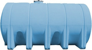 Norwesco 5025 Gallon HDPE Horizontal Leg Tank in Blue