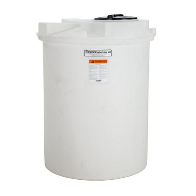 Snyder Industries 550 Gallon Plastic Vertical Liquid Storage Tank in White