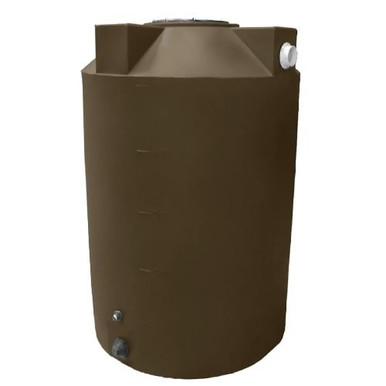 Bushman 500 Gallon Dark Brown Rainwater Collection Tank
