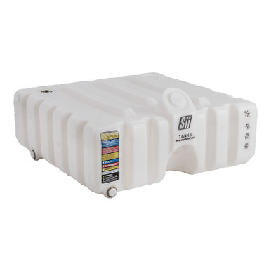 Snyder Industries 60 Gallon XLPE Chemical Feed Station Tank in White