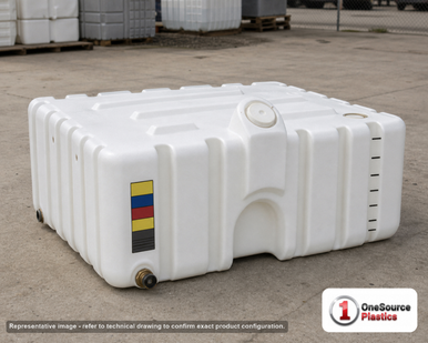 Snyder 80 Gallon Cubetainer Tank with Brass - SII-1032100N95401