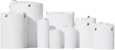 Snyder Industries 2000 Gallon HDPE Vertical Liquid Storage Tank with ASTM Certification